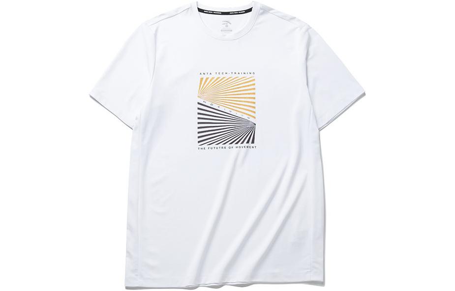 Anta Running Collection Running T Shirt Men’s Pure White