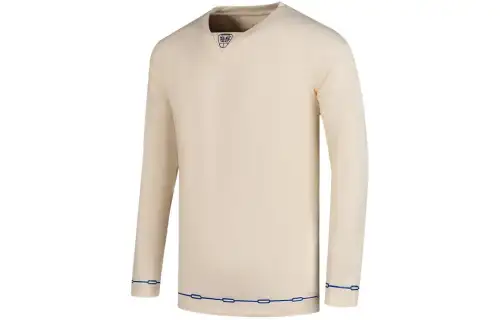 ASICS T Shirts Unisex Ecru V Neck Moderate