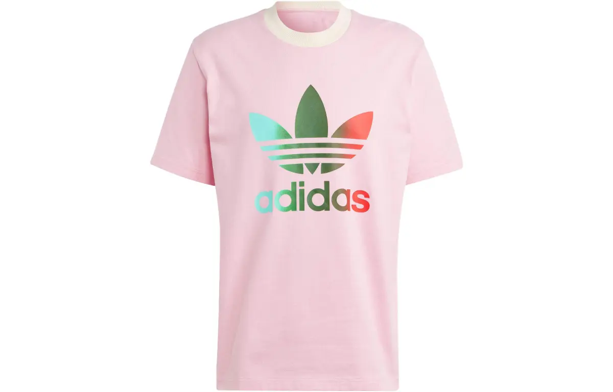 Adidas Originals 70s T Shirt Men's Light Pink Red