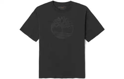Timberland T Shirts Men's Black Crew Neck Moderate Other