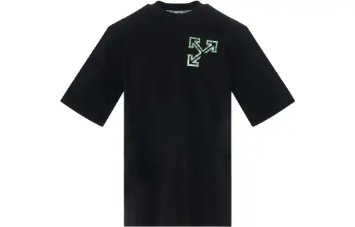 OFF WHITE Tape Arrows Pkt Skate T Shirt
