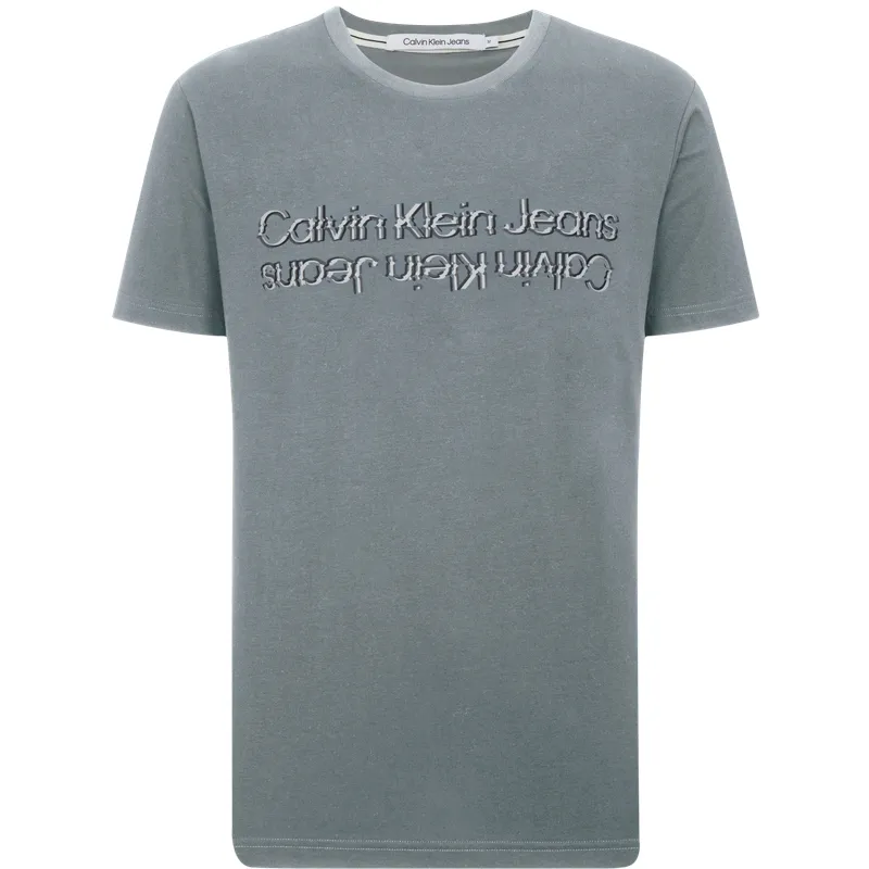 CALVIN KLEIN T Shirt Men's Gray