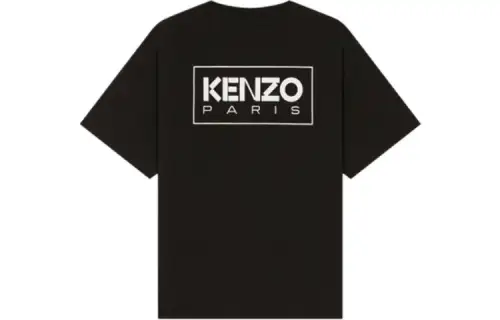 KENZO Logo Printed Crewneck T-Shirt