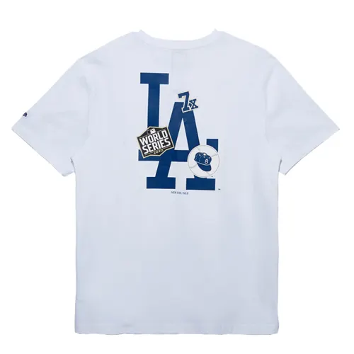 New Era T Shirt Couple, Trendy And Versatile Unisex White