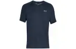 Under Armour T Shirts Men's Dark Blue Crew Neck Moderate Straight Fit