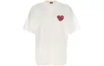 【Zoomed ImageryPrevious Season】logo-patch cotton T-shirt