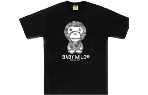 Bape Honeycomb Camo Baby Milo Tee