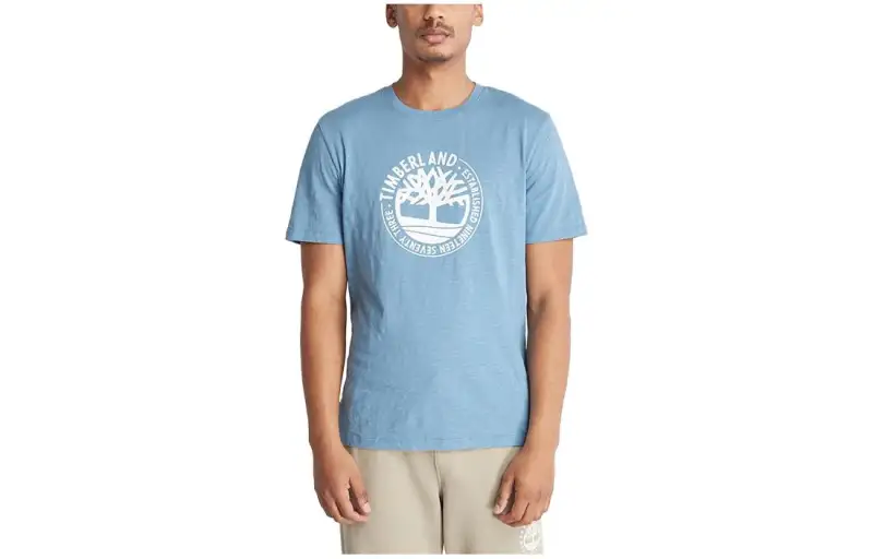 Timberland T Shirt Men's Marine Blue