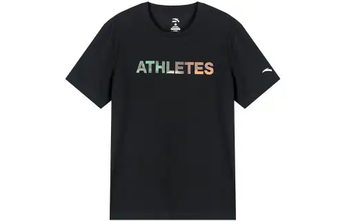 Anta Sports Life Collection T Shirt Men's Basic Black