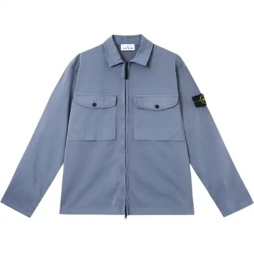 STONE ISLAND Compass badge Shirt Jacket