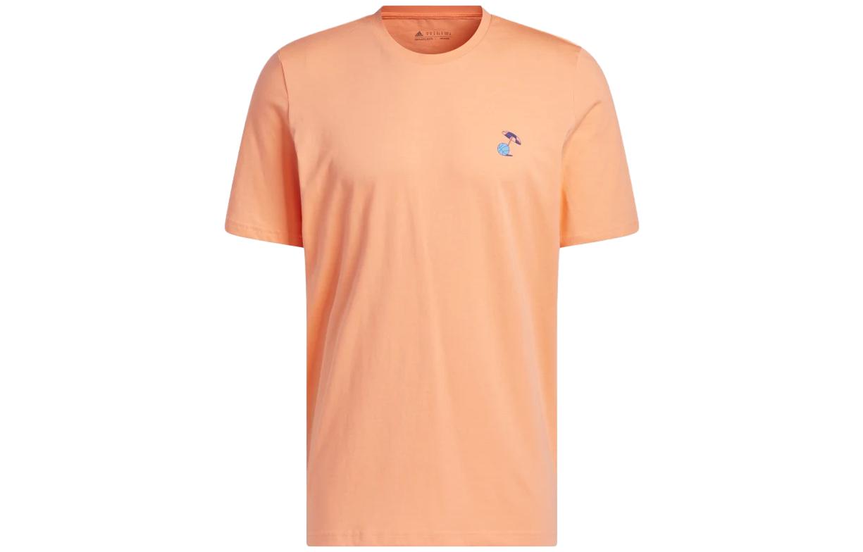 Adidas Lil Stripe Spring Break Basketball T Shirt Men's Orange