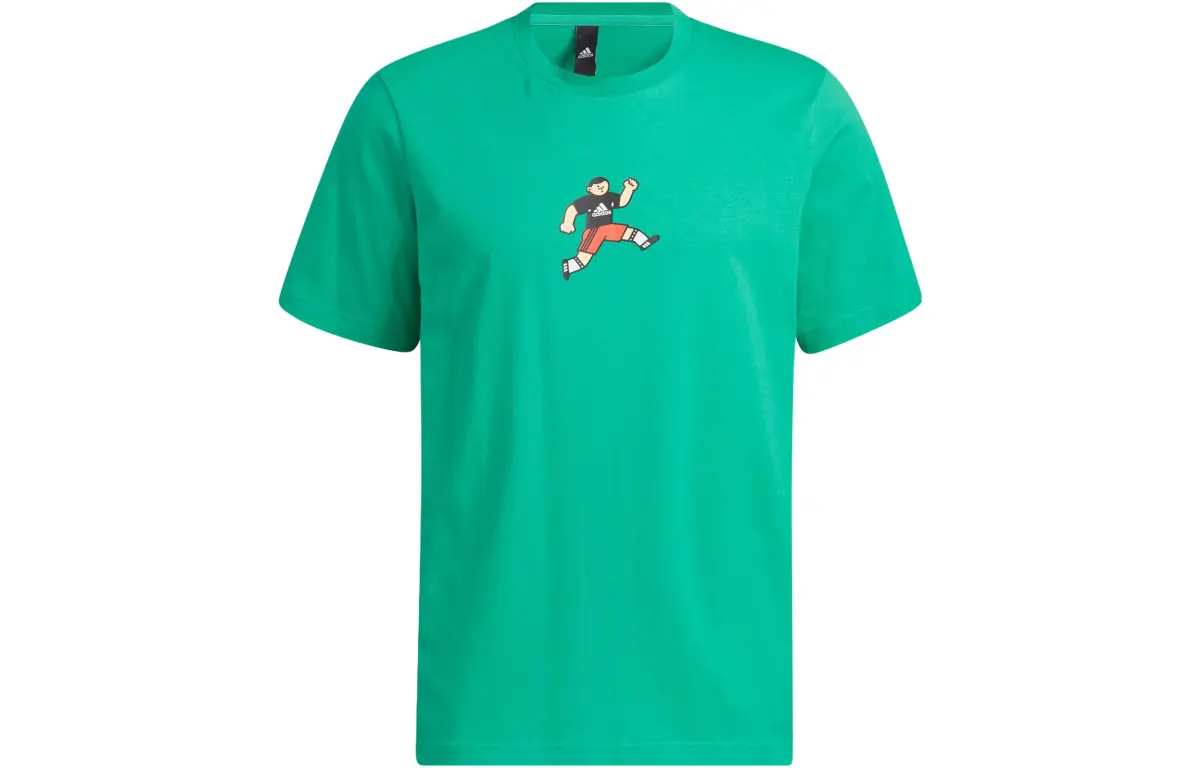 Adidas T Shirt Men's Lawn Green