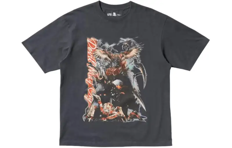 UNIQLO x Kosuke Kawamura X Capcom T Shirt Unisex Dark Gray