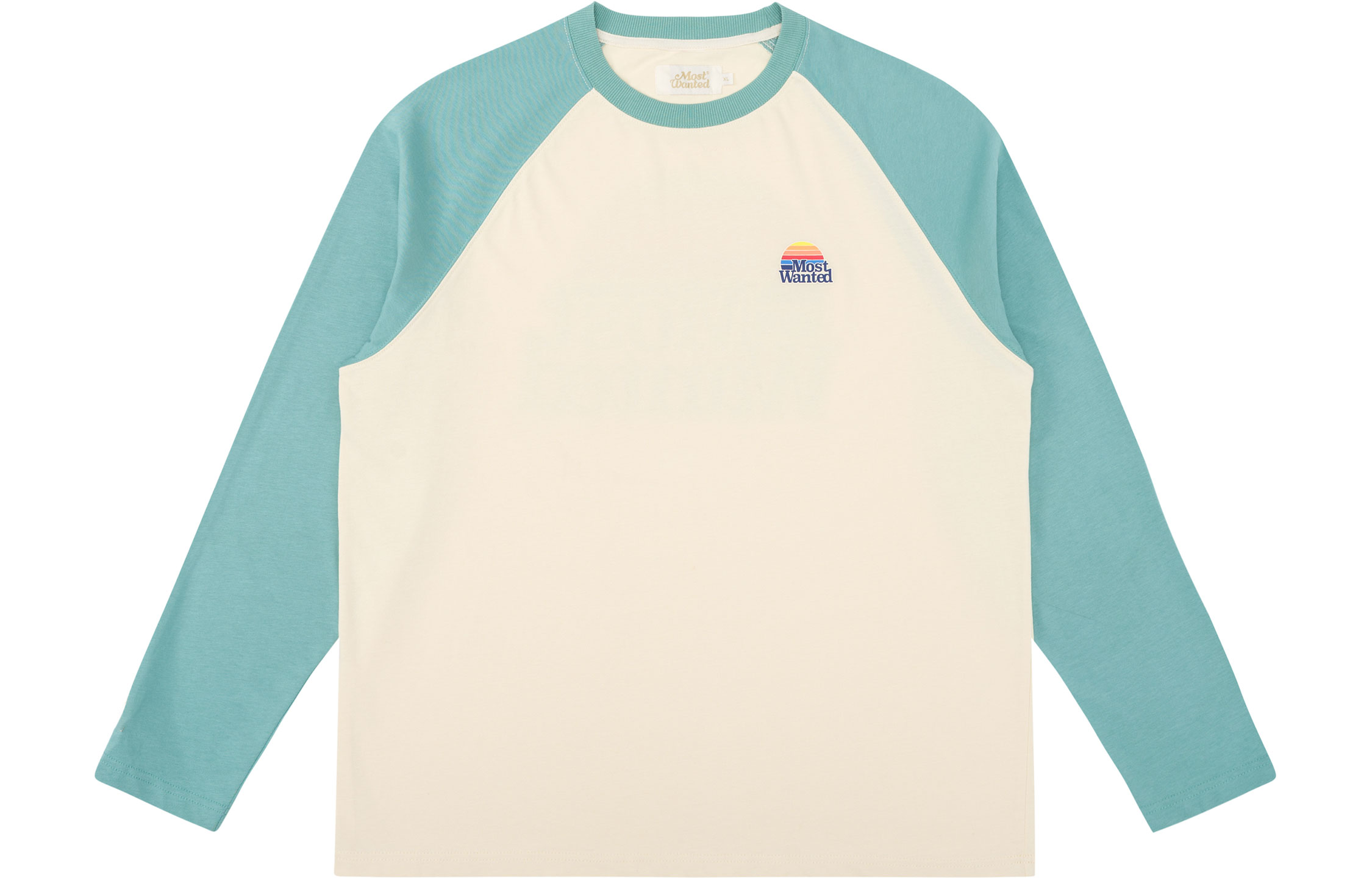 MostwantedLab Classic Rainbow T Shirts Unisex Crew Neck Thin Straight Fit