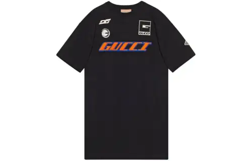 GUCCI Logo-print Cotton T-shirt