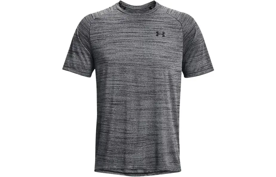 Under Armour T-Shirts Men's Black Crew Neck Moderate Straight Fit