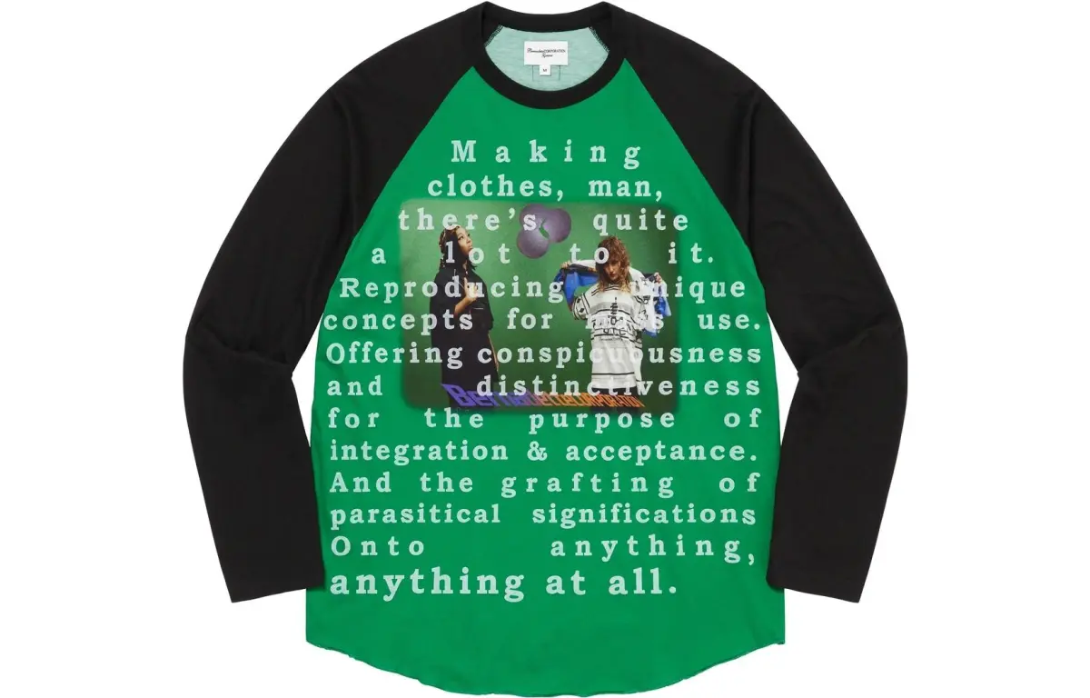 Supreme Bernadette Corporation Raglan L/S Top