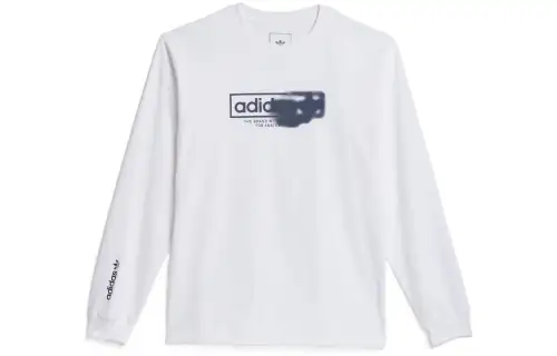 Adidas Originals T Shirts Unisex White Crew Neck Moderate Straight Fit