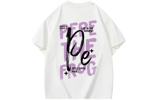 Pepe The Frog T Shirts Unisex Crew Neck Moderate Heavyweight