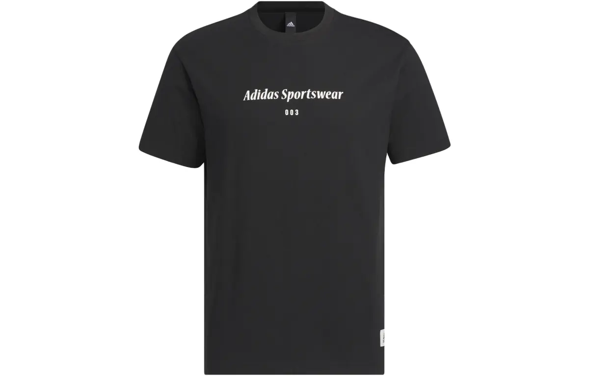 Adidas Set-in Sleeve T-Shirt Men's Black