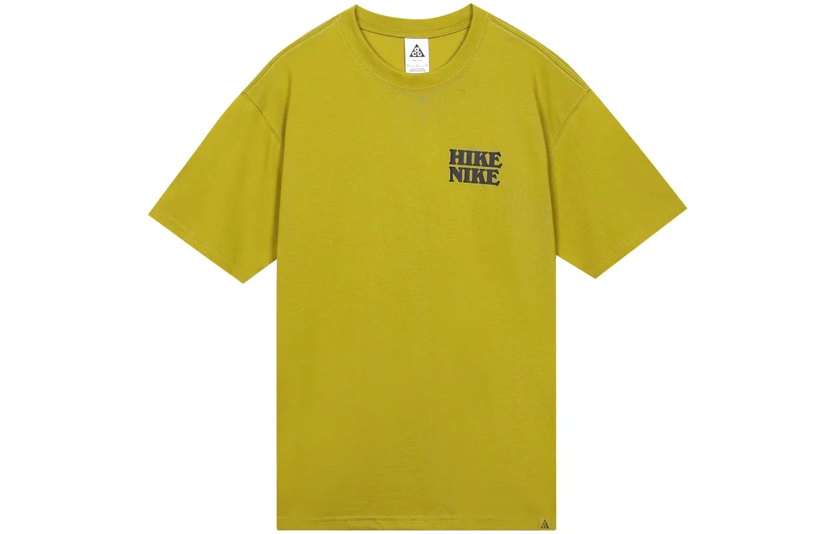 Nike ACG T-Shirts Men's Moss Crew Neck Moderate Straight Fit