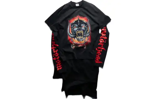 Vetements Motorhead Layered T Shirt Dress