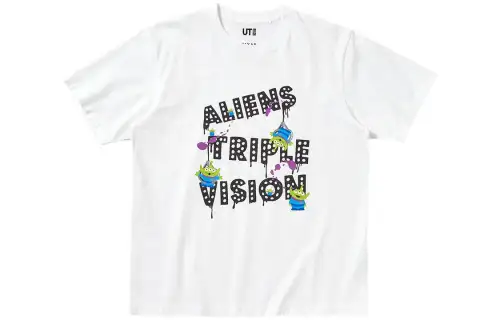 UNIQLO T Shirts Unisex Crew Neck Thin Straight Fit