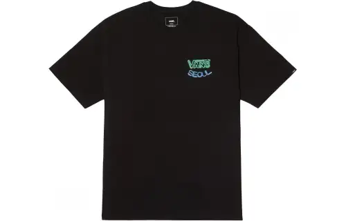 Vans Seoul Night T Shirt Men's Black