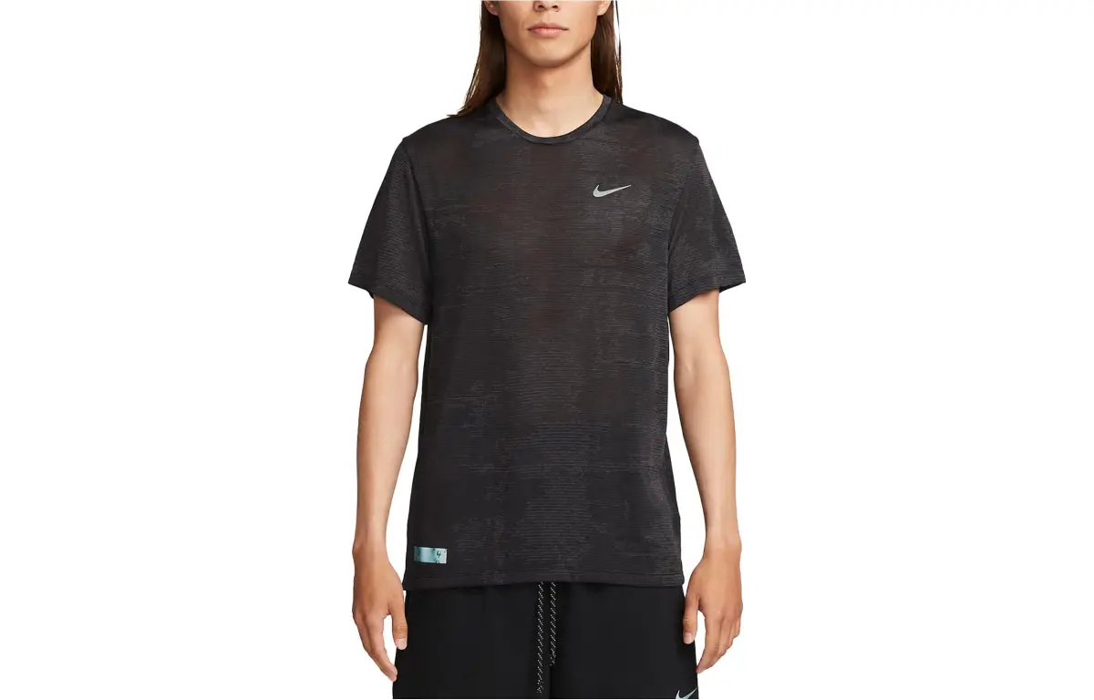 Nike Running T Shirt Men's Medium Gray