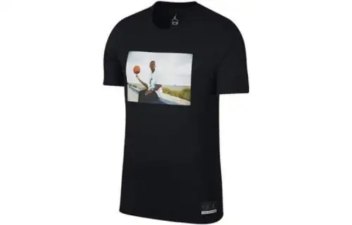 Jordan RETRO 13 T Shirt Men's Black