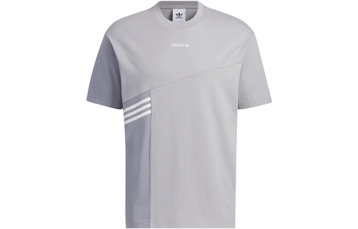 Adidas Originals T Shirt Unisex Aluminum Gray