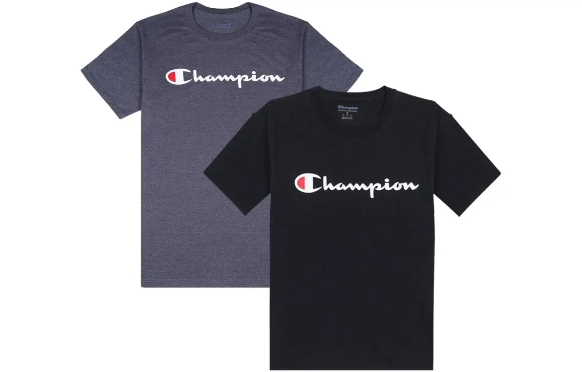 Champion T Shirt Unisex 2 Piece Set