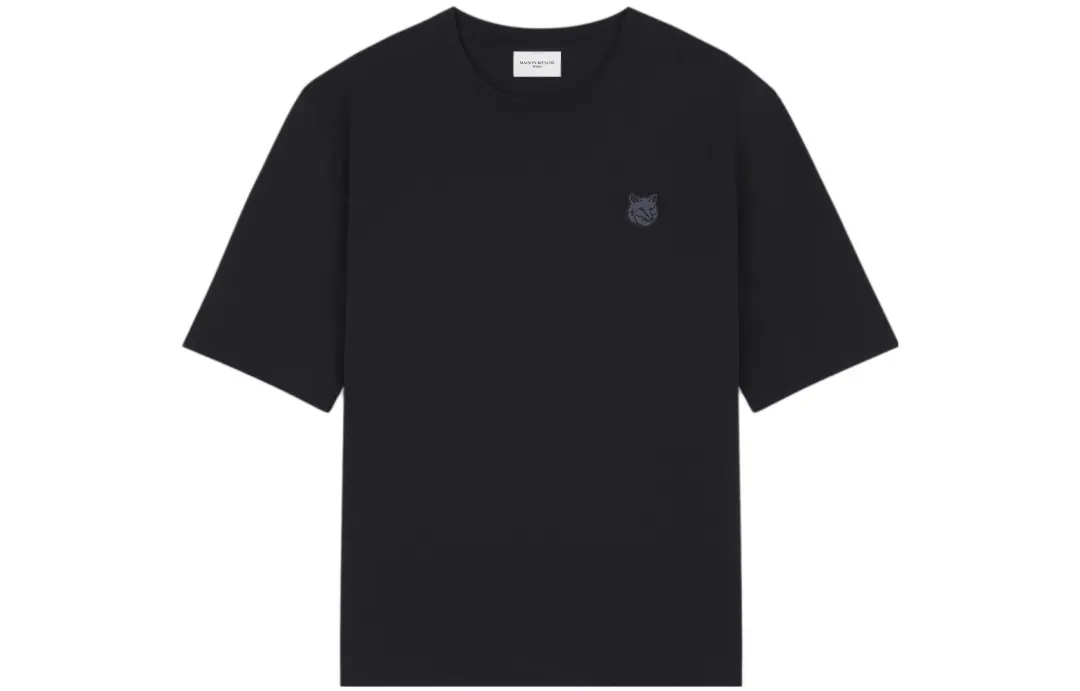 Maison Kitsuné Fox Patch Oversized Fit T Shirt