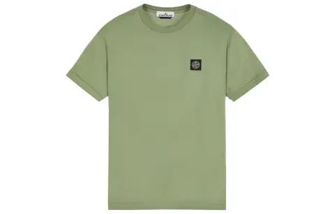 Stone Island logo-patch short-sleeved T-shirt
