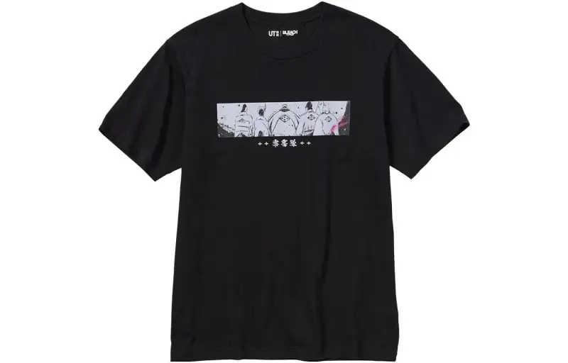 UNIQLO x BLEACH T Shirt Unisex Black
