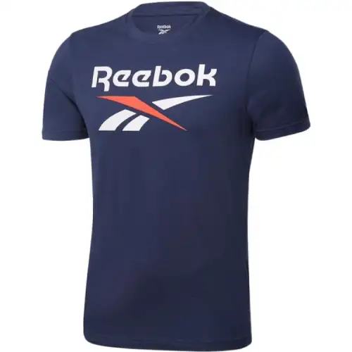 Reebok T Shirt Unisex Navy Blue