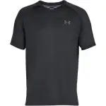 Under Armour T Shirts Men's Black V Neck Moderate Straight Fit