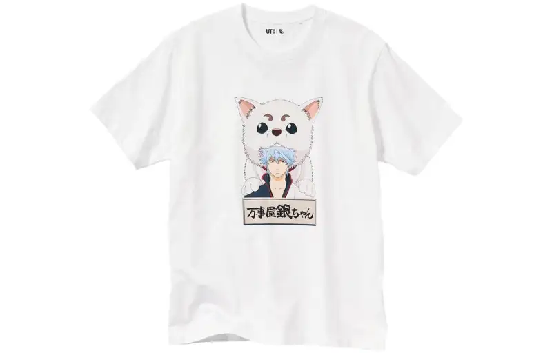 UNIQLO/X T Shirts Unisex White Crew Neck Moderate Straight Fit