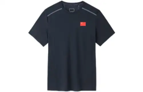 Anta Champion Series T Shirt Men's Night Sea Black