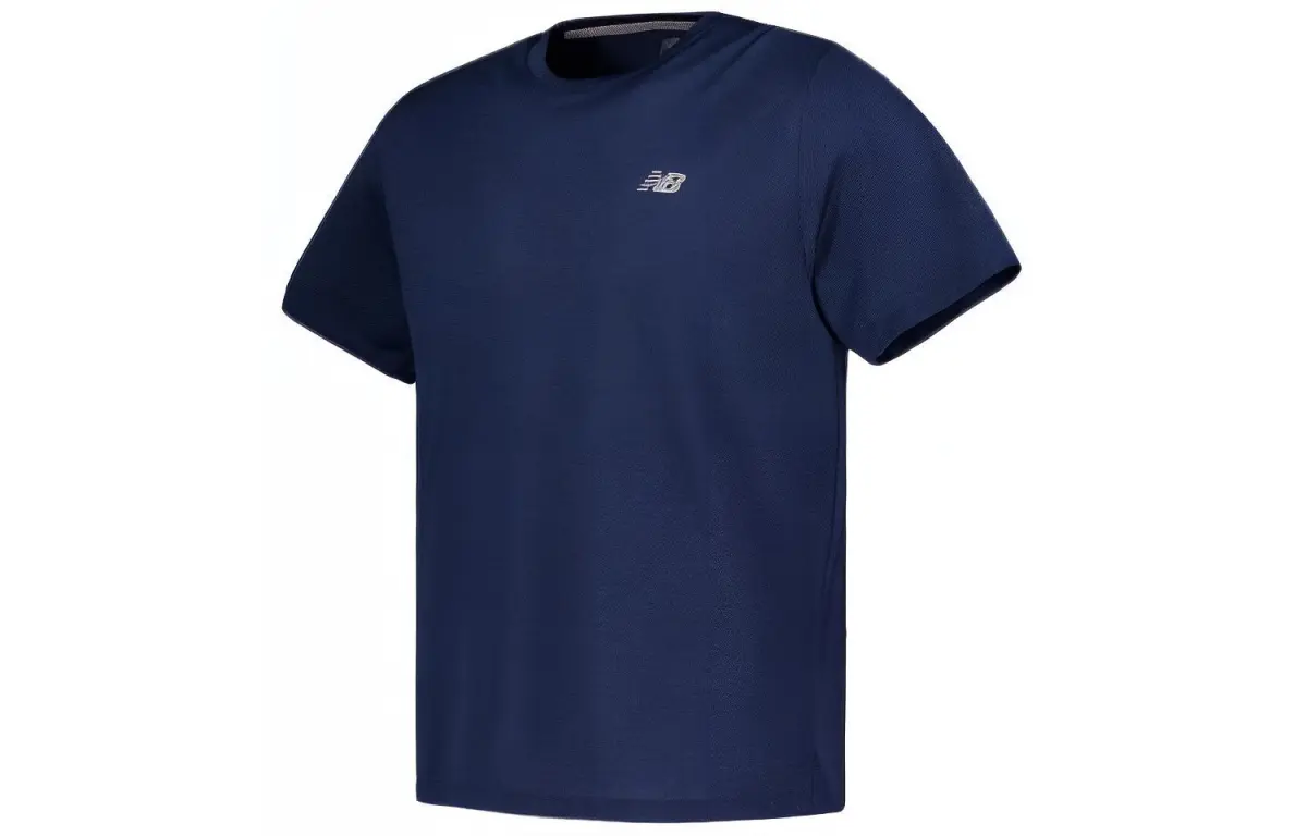 New Balance Running T Shirt Men's Marine Blue