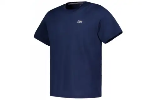 New Balance Running T Shirt Men's Marine Blue