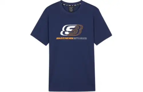 Skechers Colorful T Shirt Men's Medieval Blue