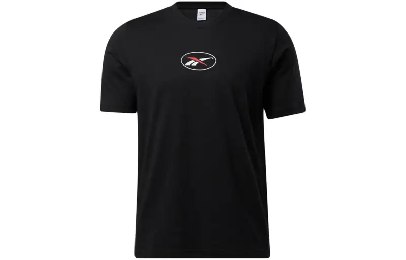 Reebok Cl Glitch Tee T Shirt Unisex Black