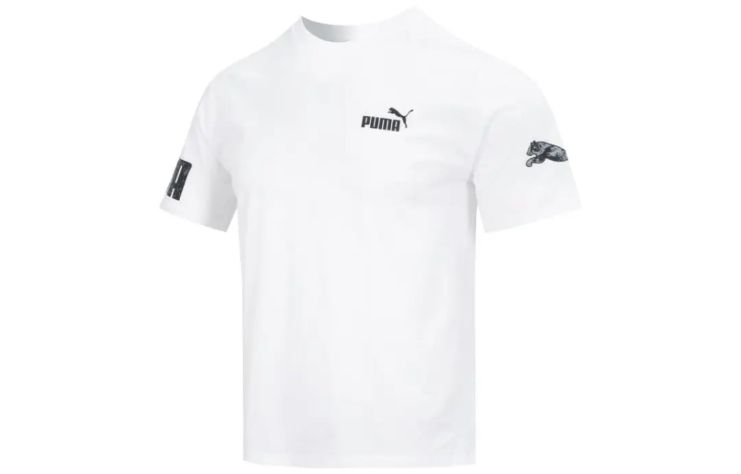 PUMA Power Summer T Shirt Men's White