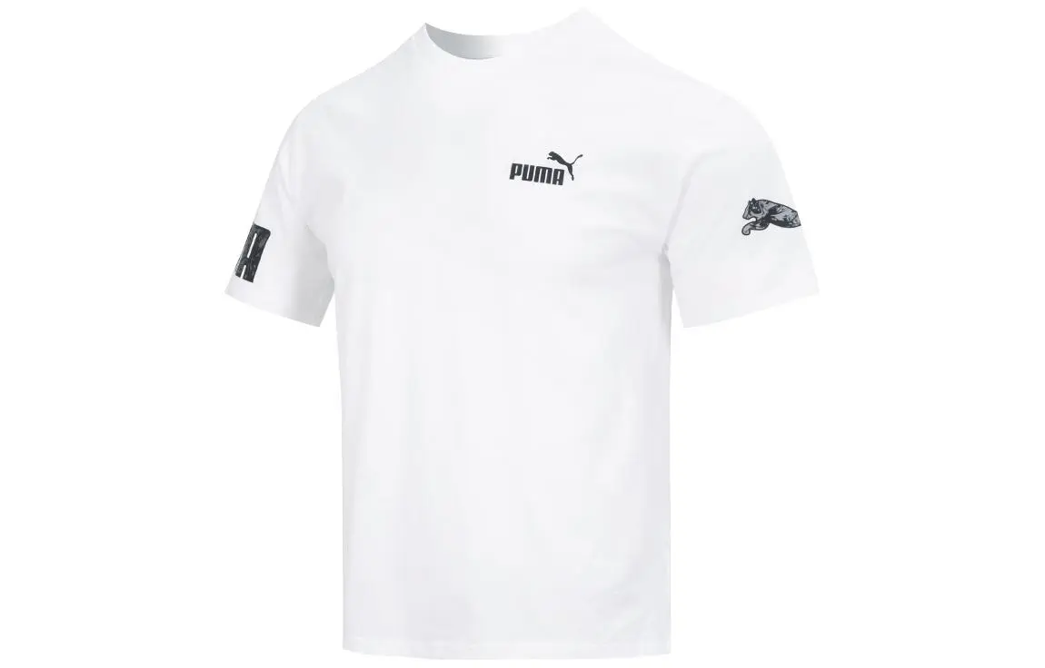 PUMA Power Summer T Shirt Men's White
