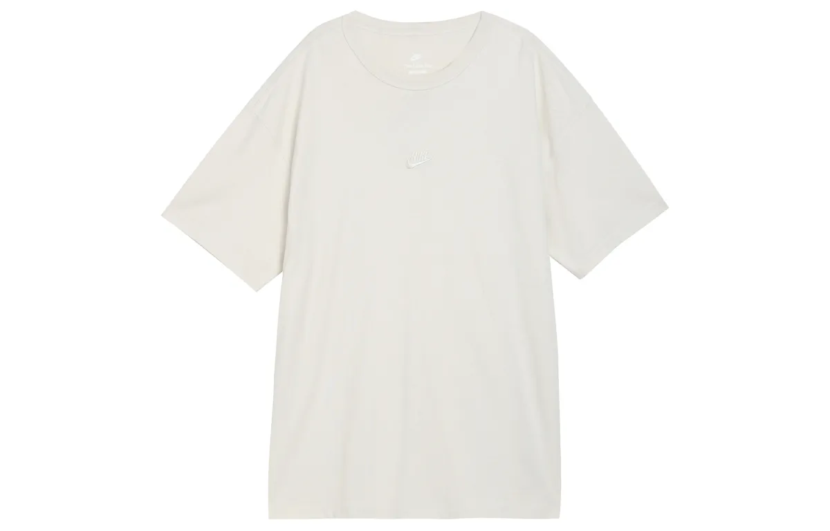 Nike T-Shirts Men's White Crew Neck Moderate