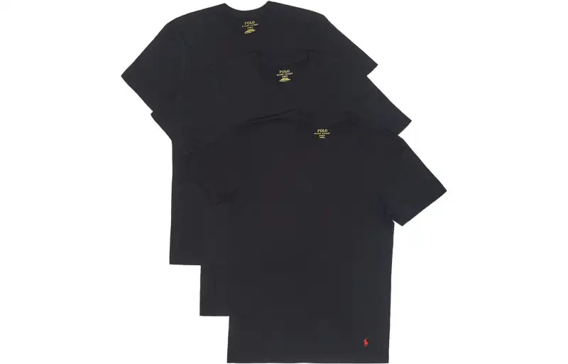 Polo Ralph Lauren T Shirt Classic Version Men's 3 Pack Black
