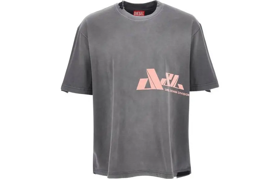 DIESEL T-Washrat Faded Effect T-Shirt