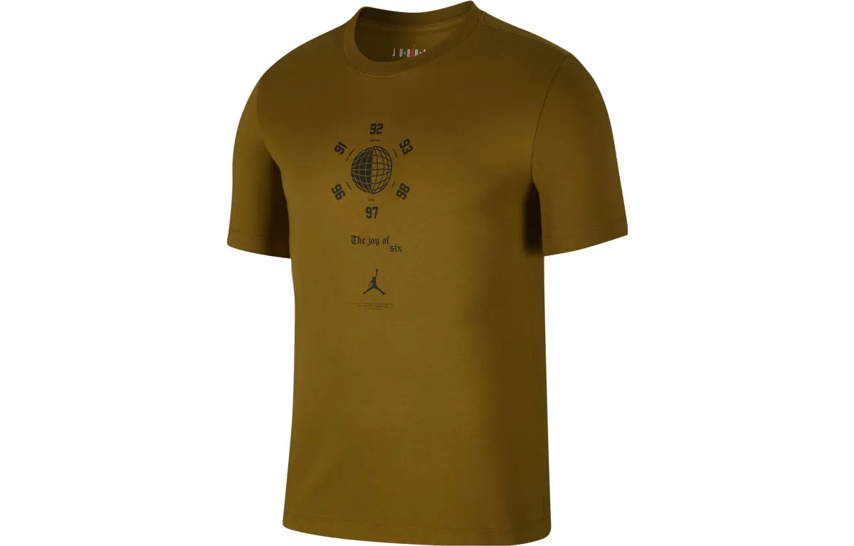 Jordan T Shirt Men's Olive Green