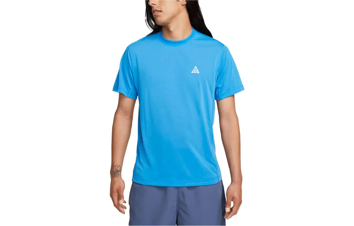 Nike ACG DRI FIT T Shirt Men's Light Photo Blue